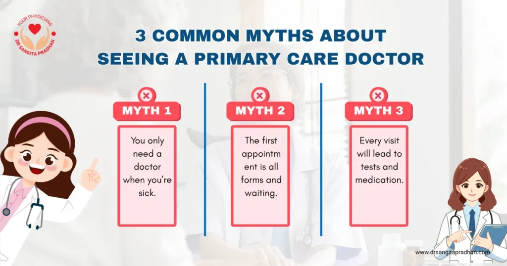 Common Myths About Seeing a Primary Care Doctor
